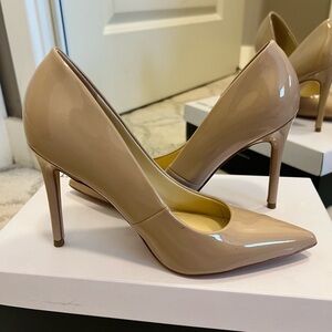 NEW Nude Nine West Fresh Pointy Toe Pumps